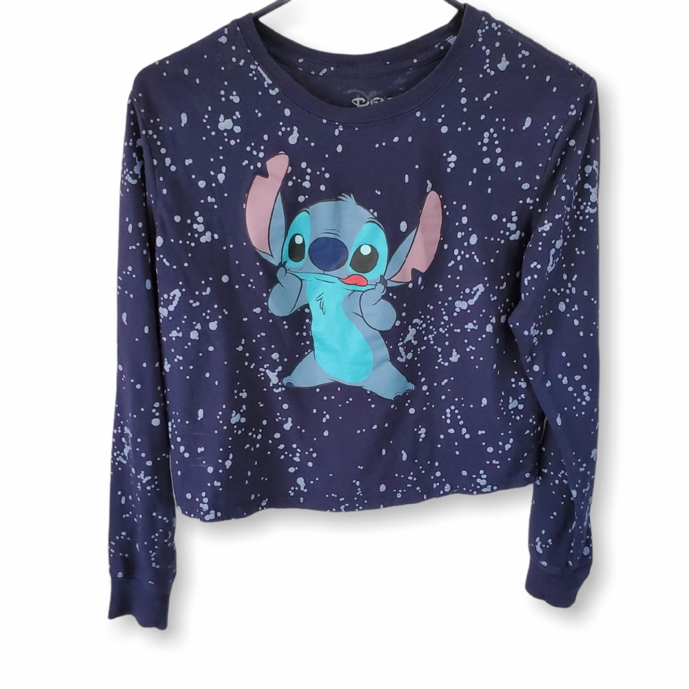 Lilo and Stitch Walt Disney Speckled Sweatshirt